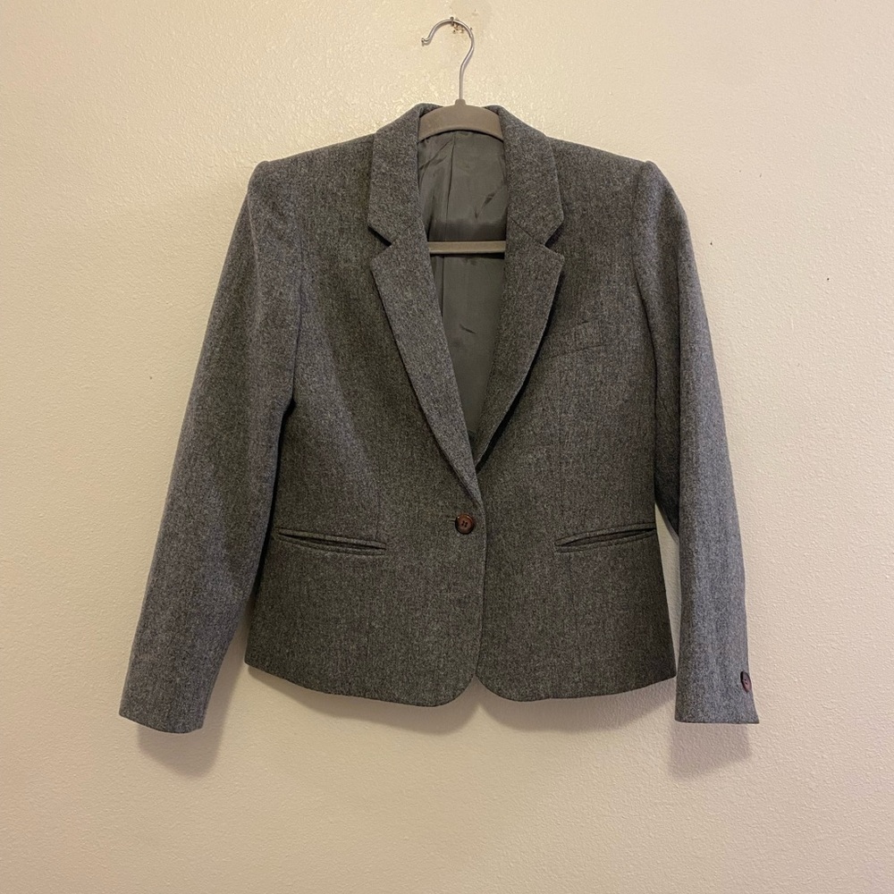 Gantos 100% pure Wool grey blazer